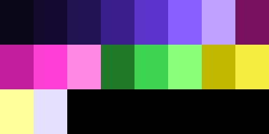 P21 Blacklight Lounge swatch