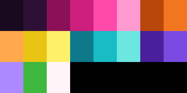 P23 Holi Burst swatch